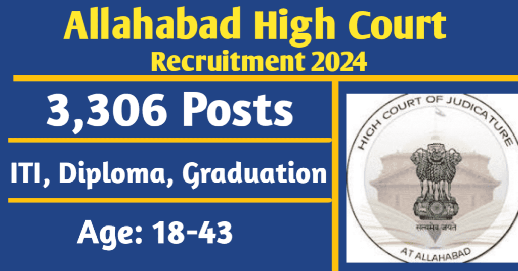 Allahabad High Court Recruitment 2024