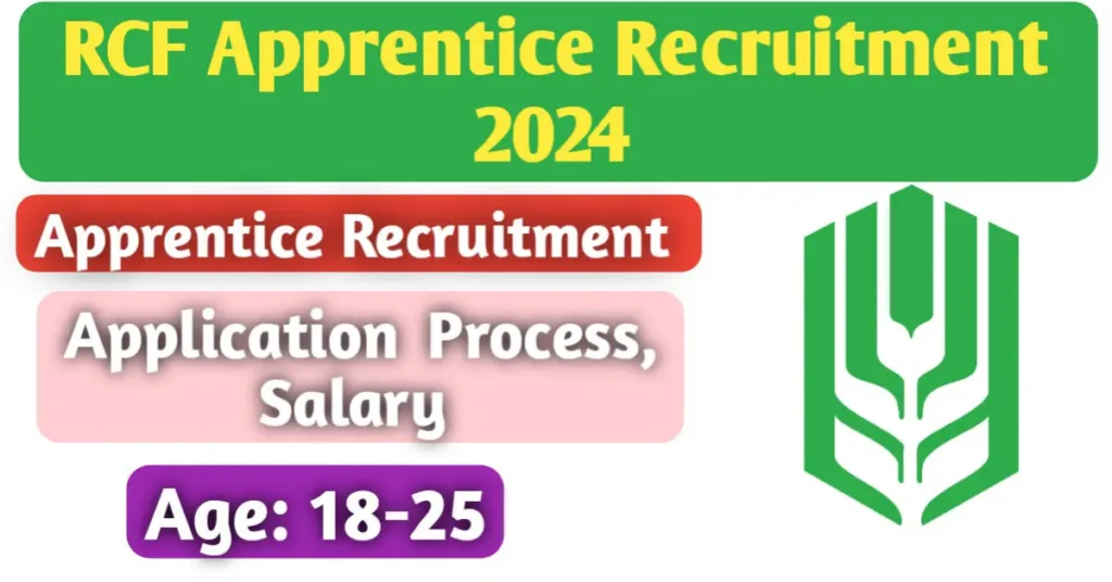 RCF Apprentice Recruitment 2024